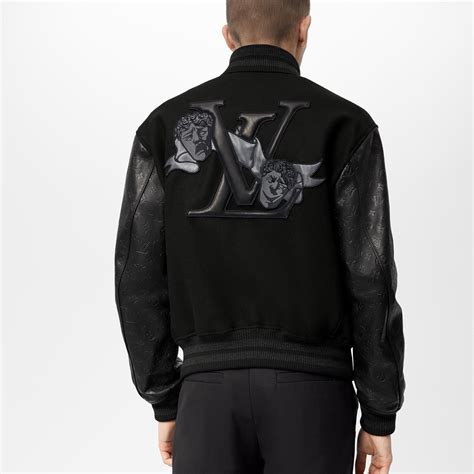 louis vuitton cotton velour monogram blouson jacket black|Products by Louis Vuitton: Monogram Cotton Jacket.